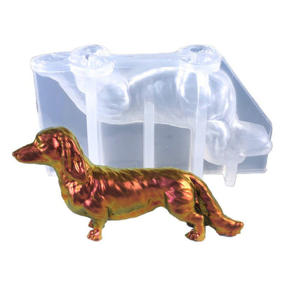 Dachshund Decoration Resin Mold