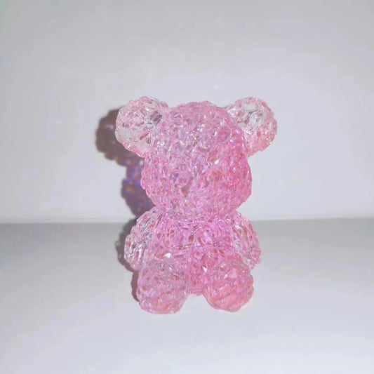 Handmade Diamond Bear Resin Mold