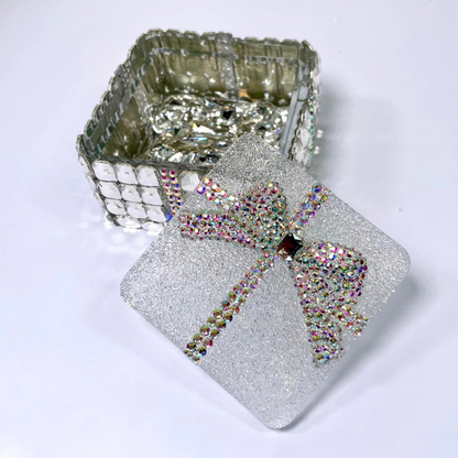 Handmade Diamond Gift Box Storage Resin Mold