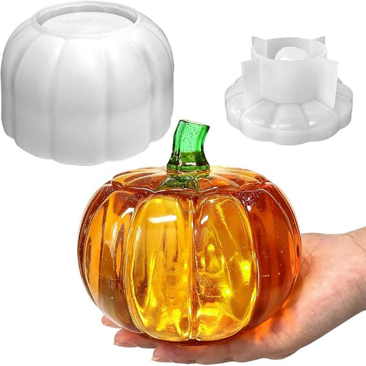 Pumpkin Storage Box Resin Mold