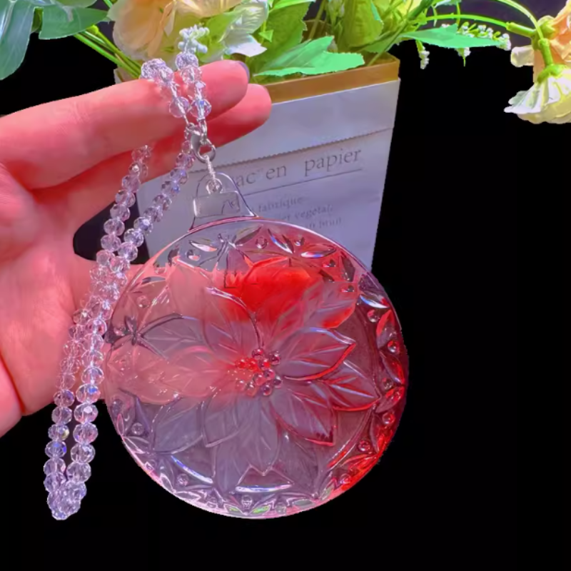 Handmade Crystal Christmas Hanging Decoration Resin Mold