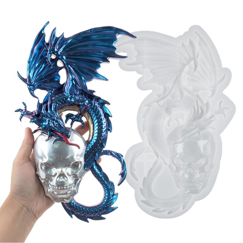 Monster Dragon-shaped Wall Hanging Resin Mold – IntoResin
