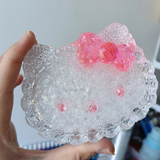 Handmade HelloKitty Dish Ornaments Resin Mold