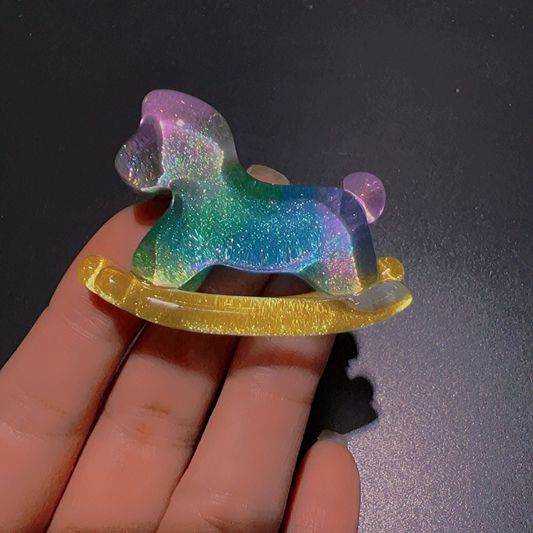 Handmade Cute Trojan Horse Ornament Resin Mold