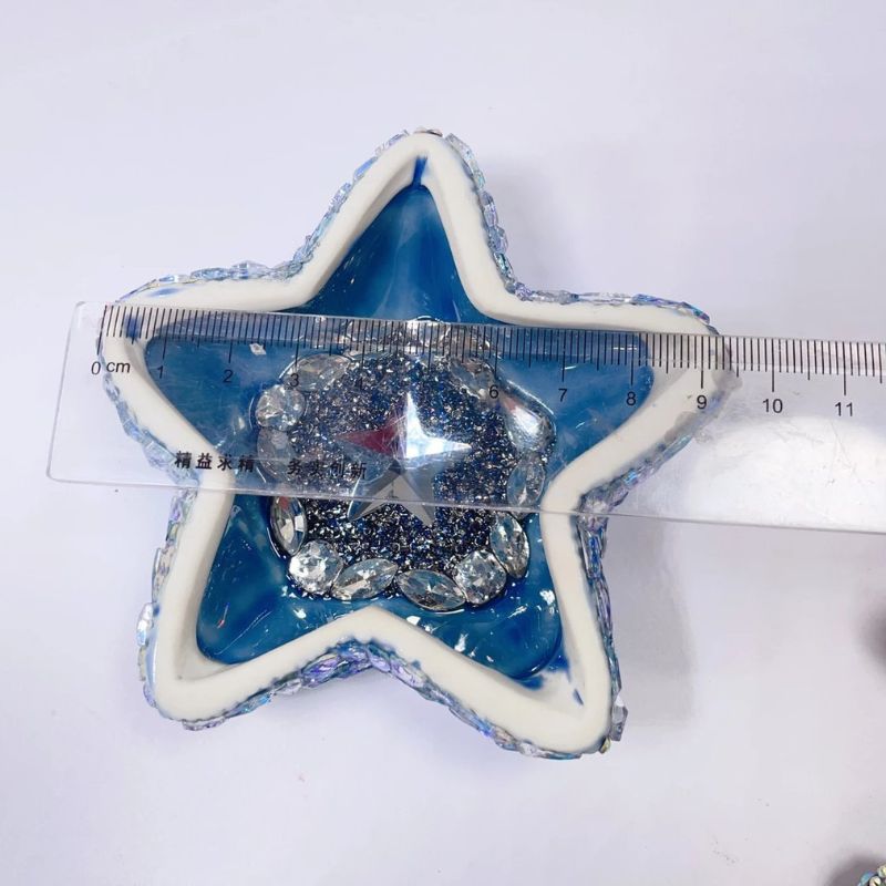 Handmade Diamond Starfish Storage Tray Resin Molds