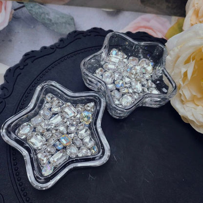 Handmade Diamond Star-Shaped Storage Decoration Resin Mold