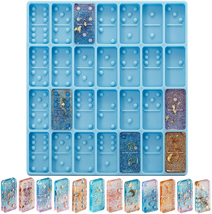 Wholesale Large Domino Storage Box Mold for Resin Casting,Silicone