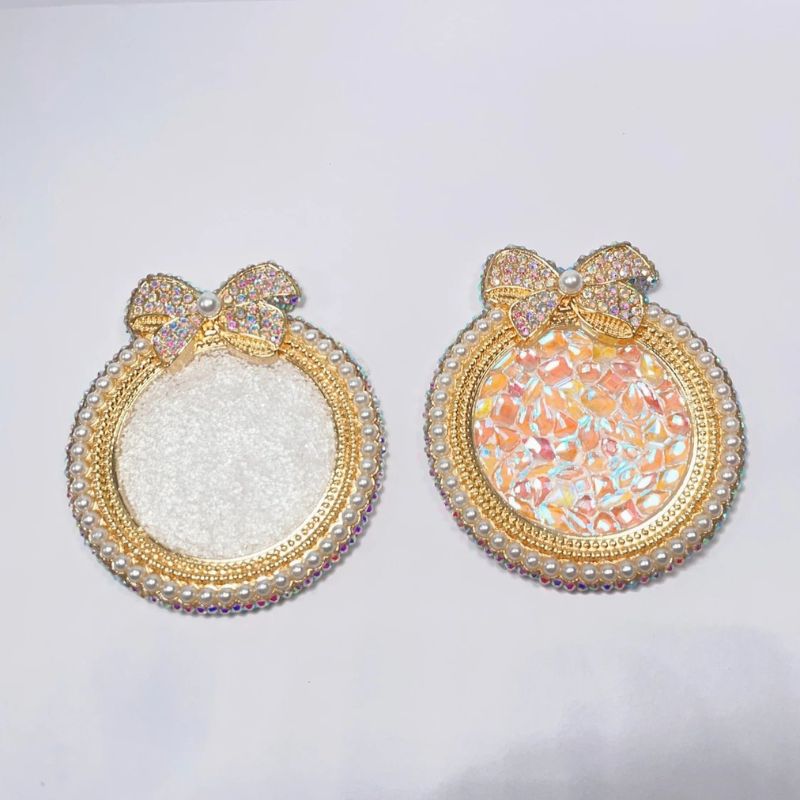 Handmade Diamond Bow Round Hanging Christmas Resin Molds