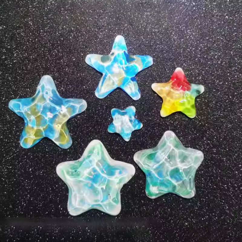 Handmade Star Water Ripple Jewelry Accessories Resin Molds