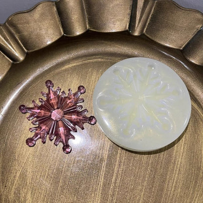 Handmade Snowflake Hanging Decoration Resin Mold