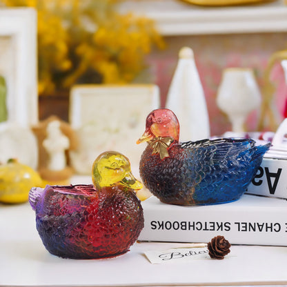 Duck Storage Jar Resin Mold