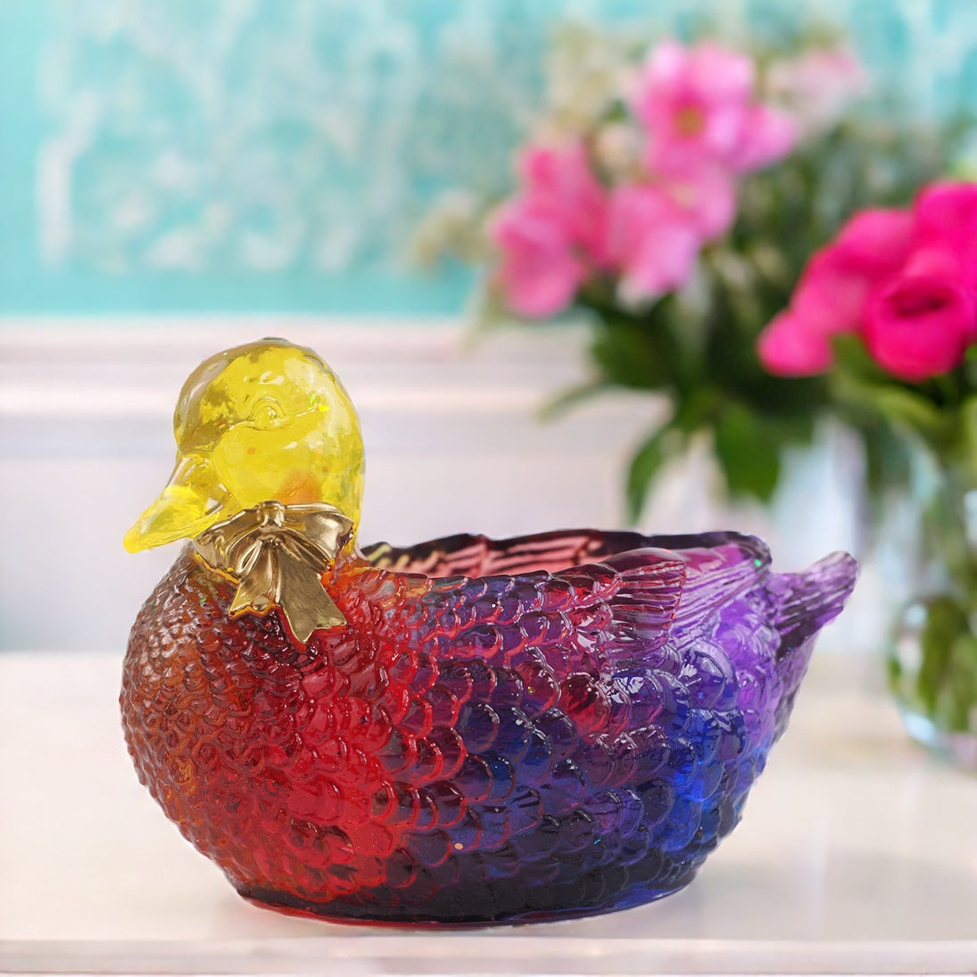 Duck Storage Jar Resin Mold