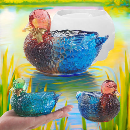 Duck Storage Jar Resin Mold