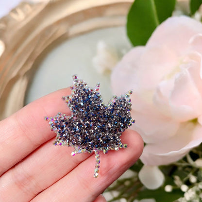 Handmade Diamond Leaf Brooch Decoration Resin Silicone Molds