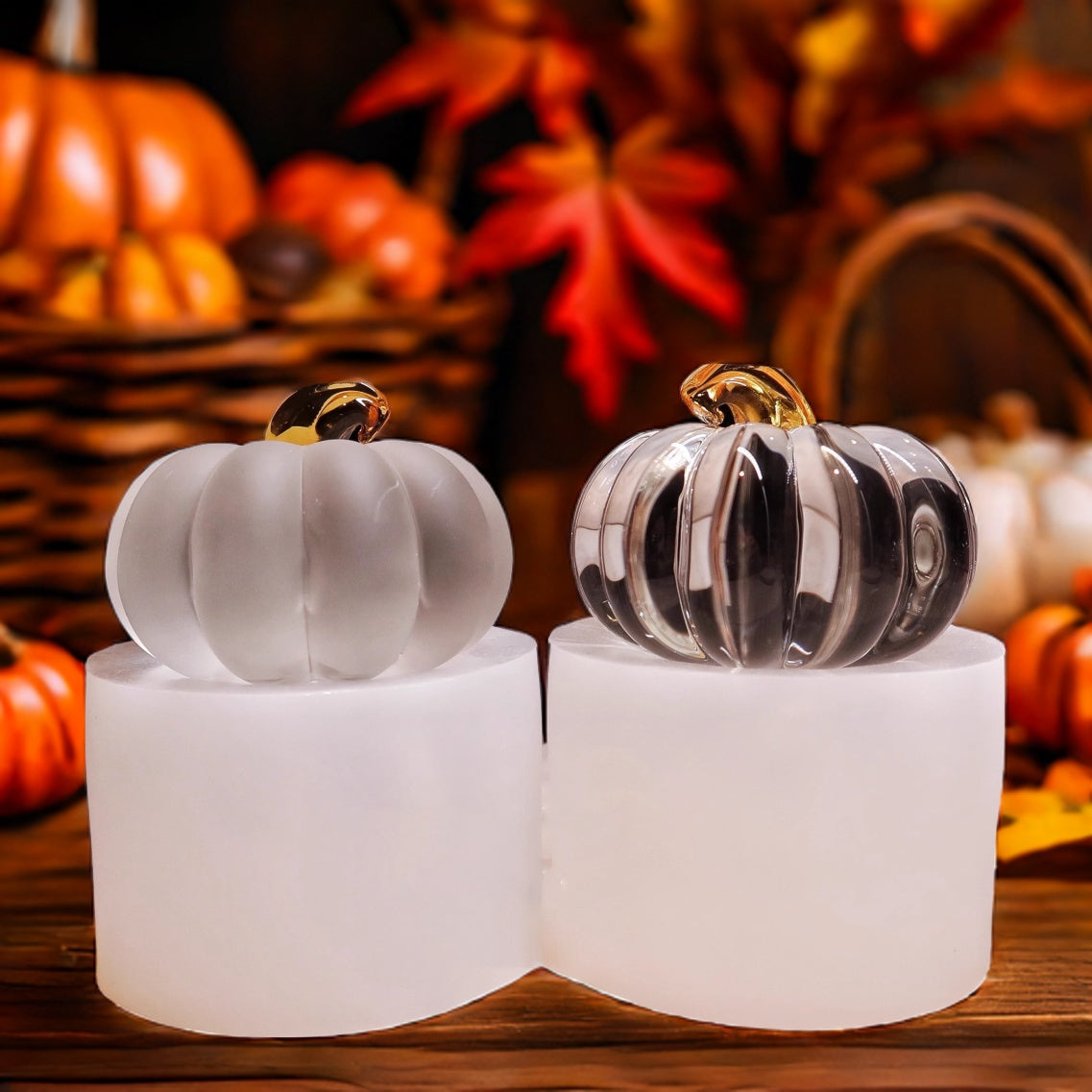 Handmade Pumpkin Mold Ornament Resin Mold