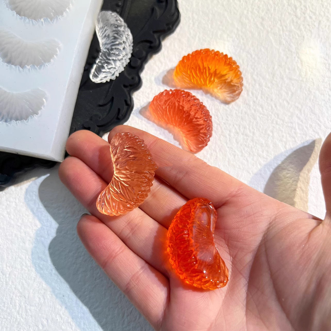 Orange Decoration Resin Mold