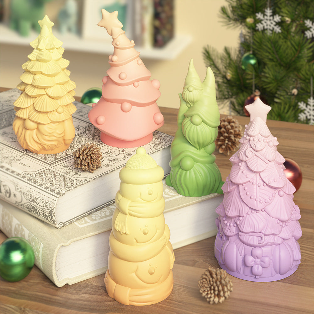 Cute Christmas Ornament Resin Mold