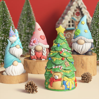 Cute Christmas Ornament Resin Mold