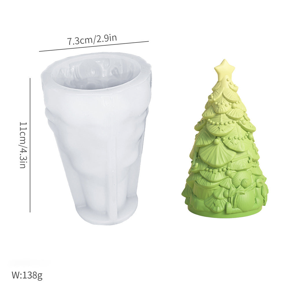 Cute Christmas Ornament Resin Mold