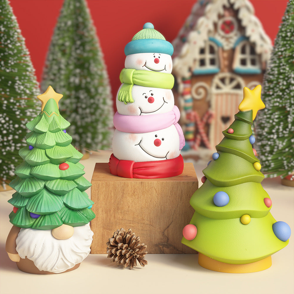 Cute Christmas Ornament Resin Mold