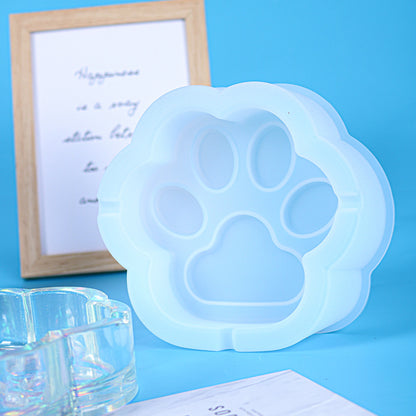 Large Cat Claw Storage Box Resin Mold