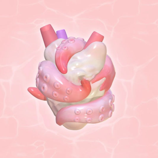 Handmade Octopus Heart Decoration Resin Mold