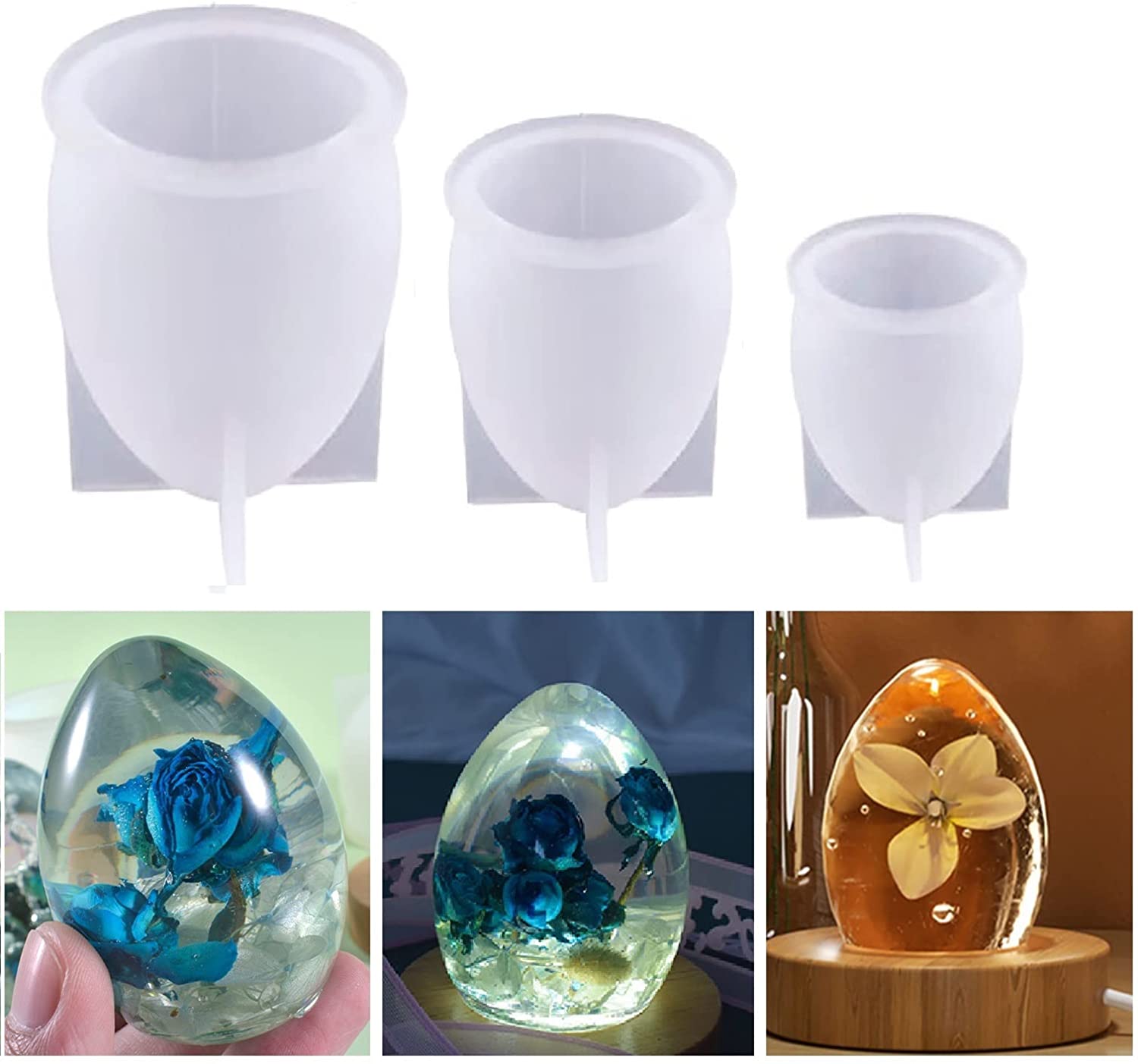 30mm Sphere Ball Silicone Mold | 3D Round Mold | UV Resin Clear Mold |  Epoxy Resin Soft Mould