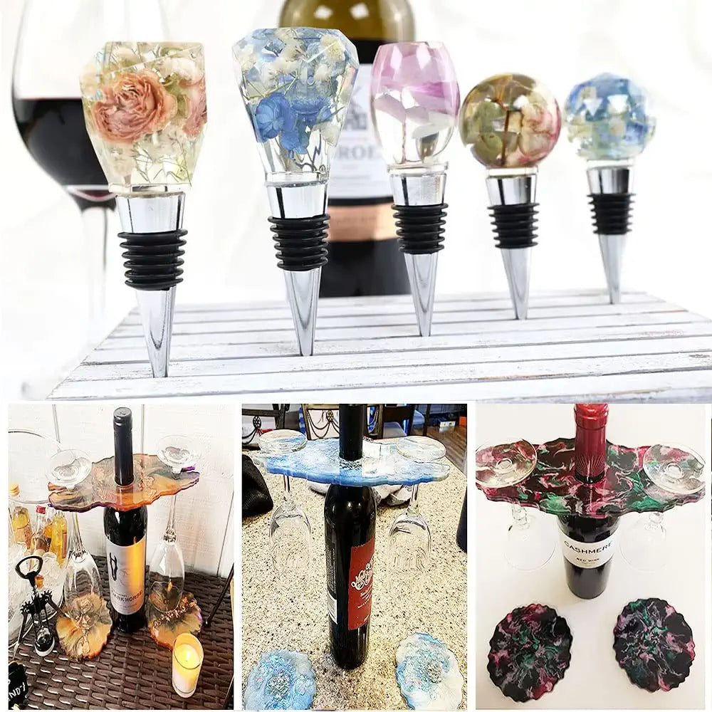 Wine Stopper Resin Mold Wine Rack Coaster Resin Mold