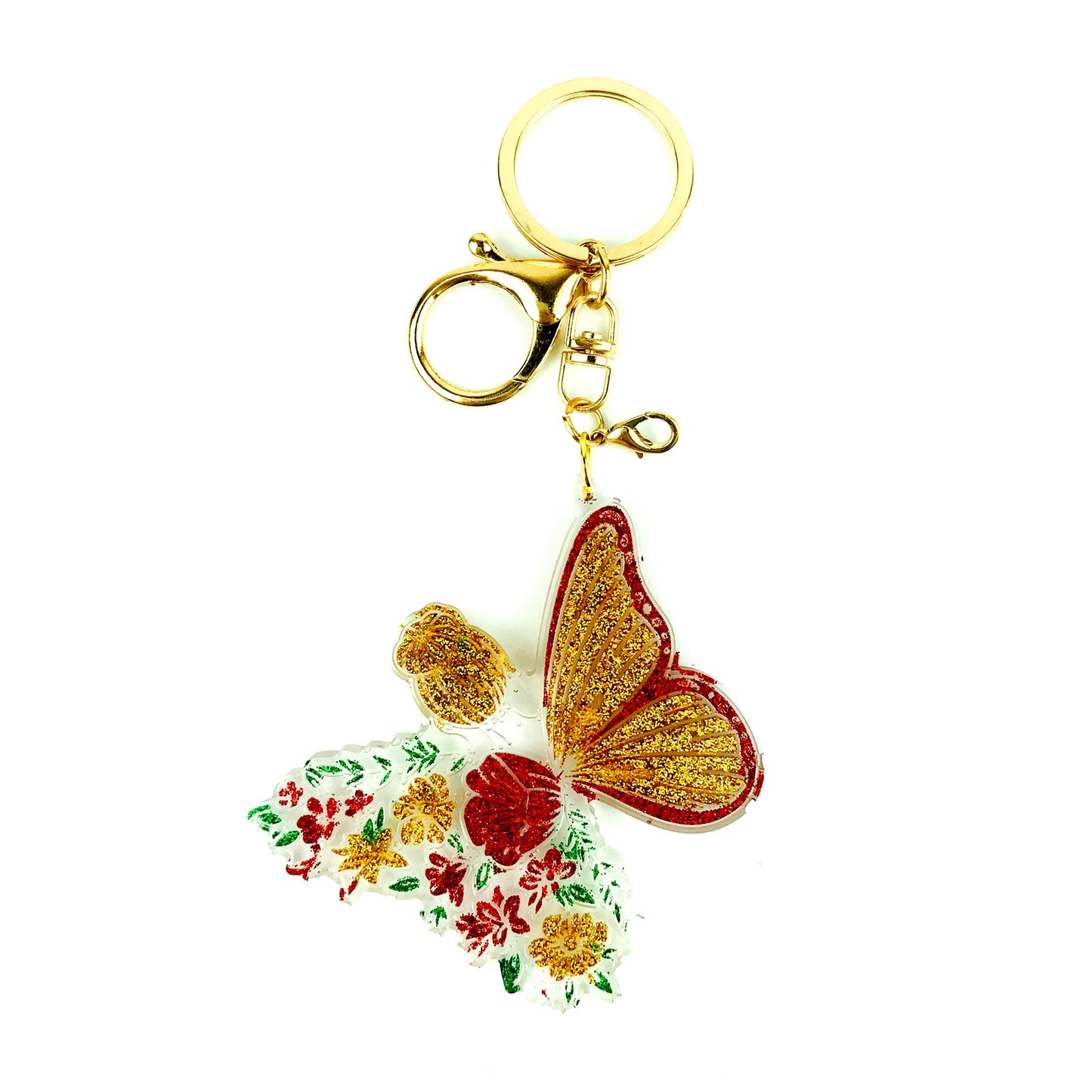 Butterfly Keychain Pendant Decoration Resin Mold