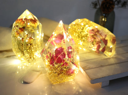 Large Crystal Gemstone  Ornament Resin Molds