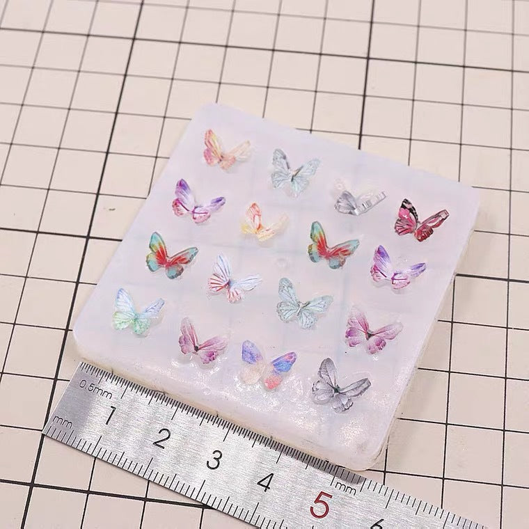 6 Pack: Butterfly Etched Silicone Mold by Craft Smart®
