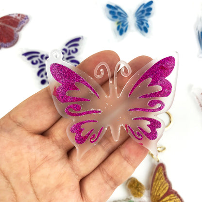 Butterfly Keychain Pendant Decoration Resin Mold