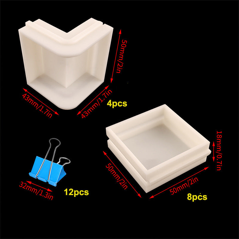LET'S RESIN Adjustable Mold Housing for Silicone Molds Making