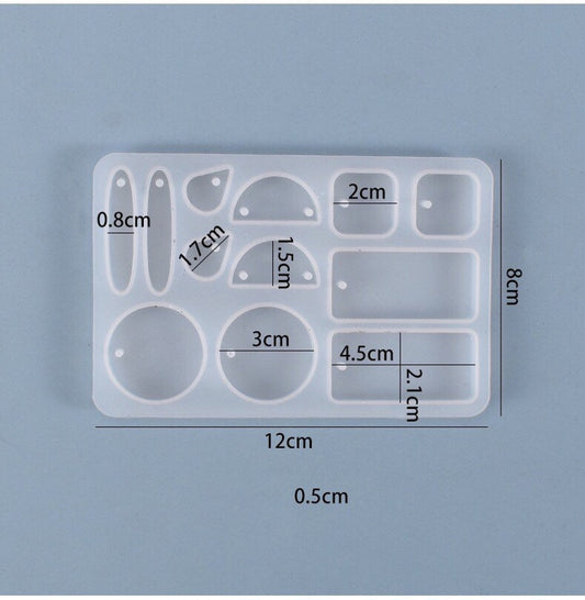Heart Resin Molds, Silicone Mold for Epoxy Resin, 13 Cavity – IntoResin