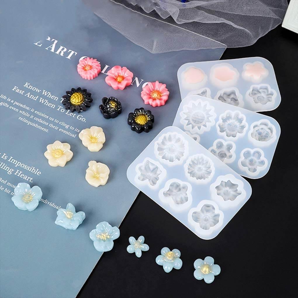LVDGE Carnation Flower Silicone Mold: Perfect for Resin Art